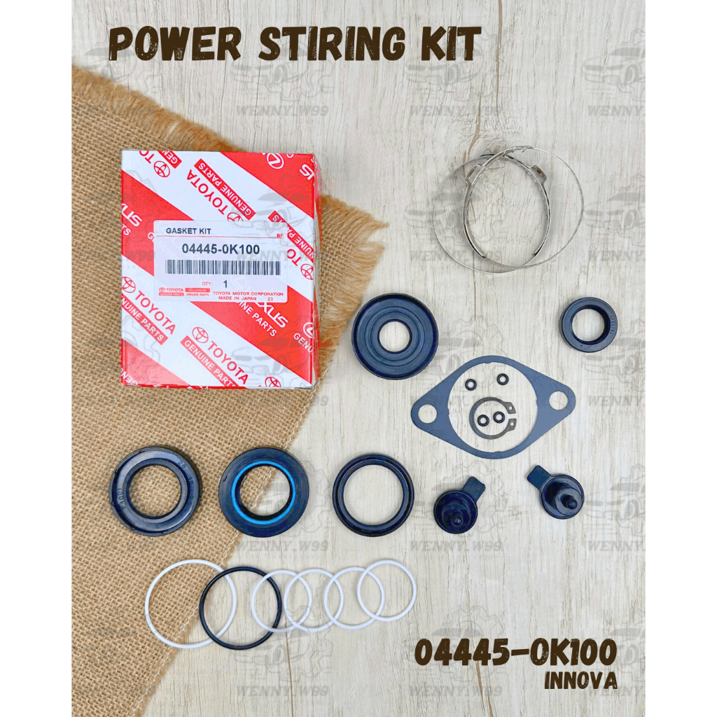POWER STEERING KIT - INNOVA, FORTUNER (Gen 1), HILUX (Gen 7), HIACE H200 - OK100 / 04445-OK100
