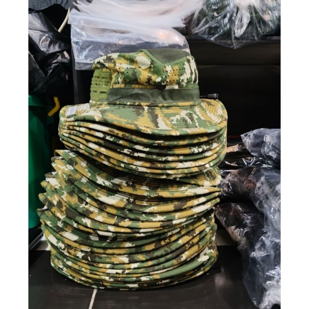 Topi rimba habema/topi rimba hitam/topi rimba tactical/topi rimba