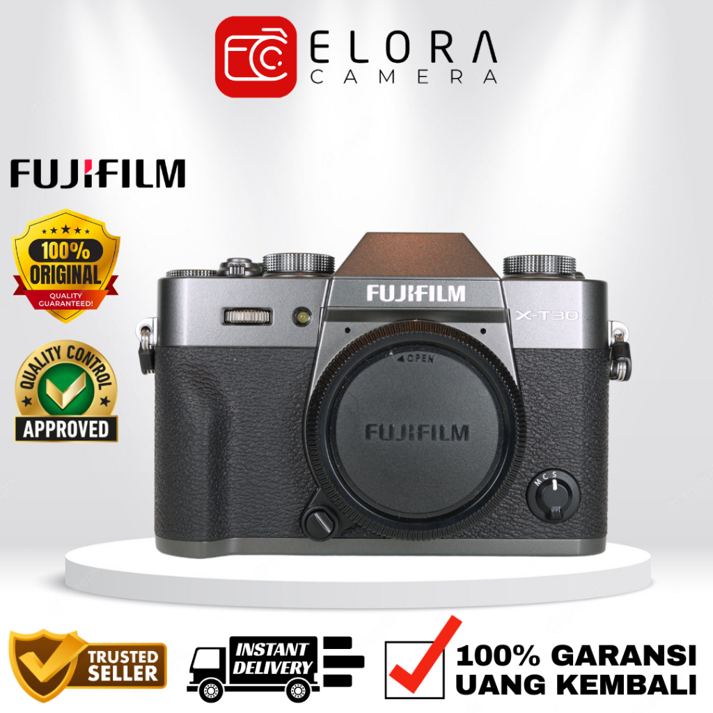 Fujifilm X-T30 Mark III Kit 13-33mm / Kamera Mirrorless Fujifilm XT30 Mark III Body Only / Fujifilm 