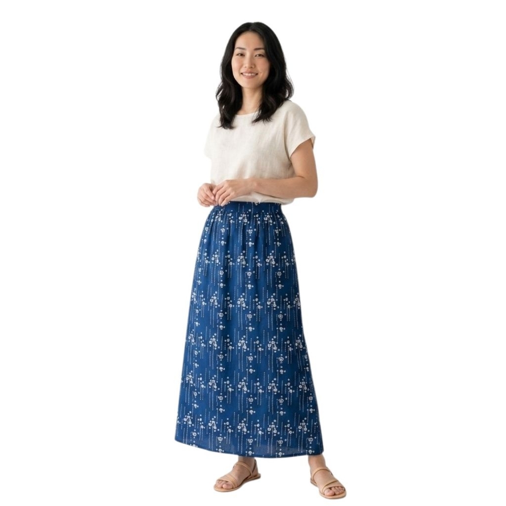 One piece skirt batik -rok batik/ bawahan wanita sekafe