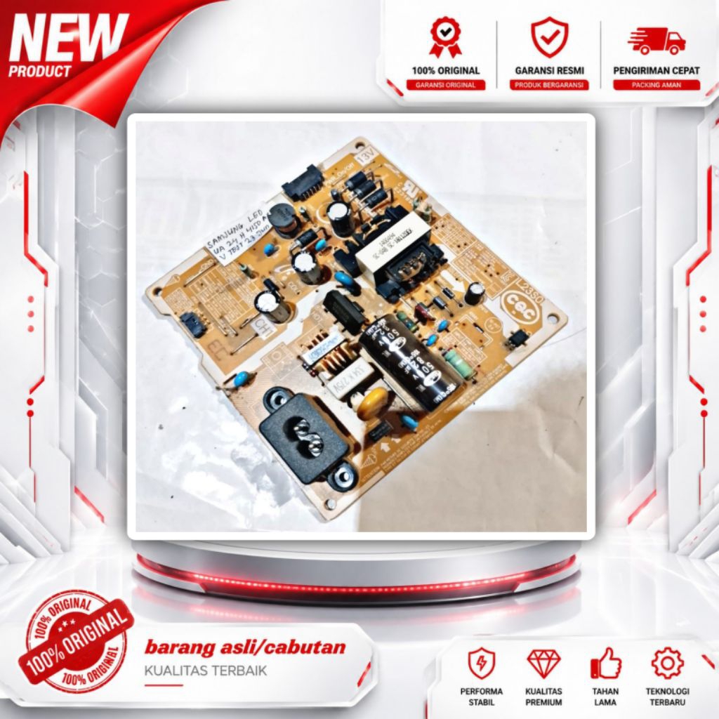 psu power supply tv samsung 24inch LED 24h150AR normal cabutan asli bergaransi tv LED