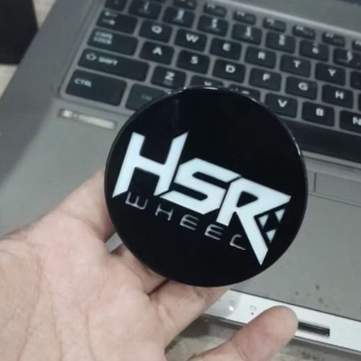DOP VELG HSR MODEL VITAL BLACK TUTUP VELG RACING HSR WHEEL