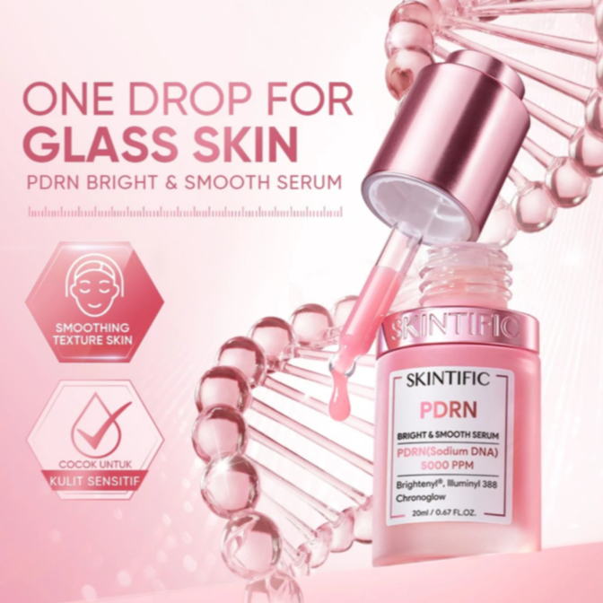 [SERUM] SKINTIFIC PDRN BRIGHT & SMOOTH SERUM PDRN (SODIUM DNA) 5000PPM