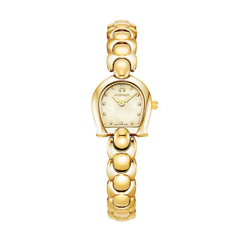 AIGNER AGW.254004 Elba Jam Tangan Wanita -Gold