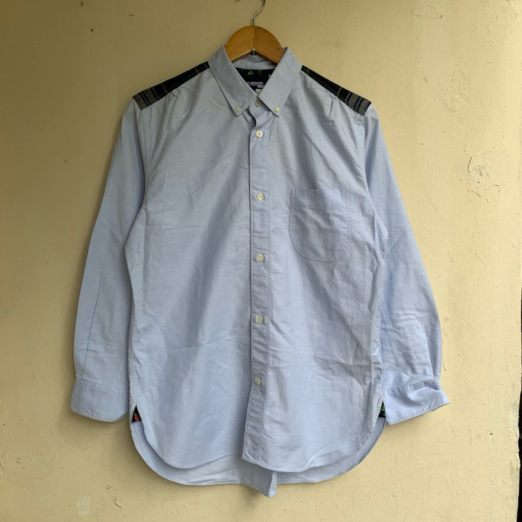 Kemeja Cowok Junya Watanab x Comme des Garc0ns