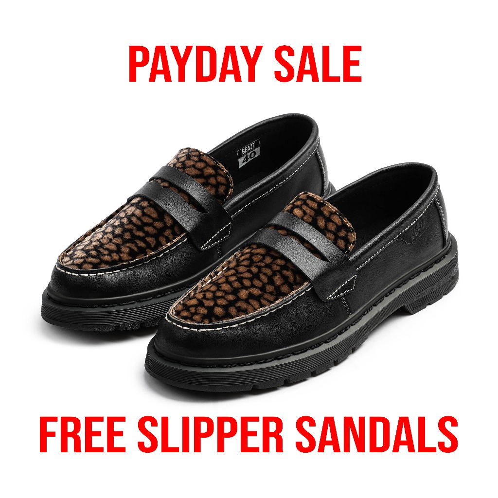 Beazt Penny Leopard | sepatu formal