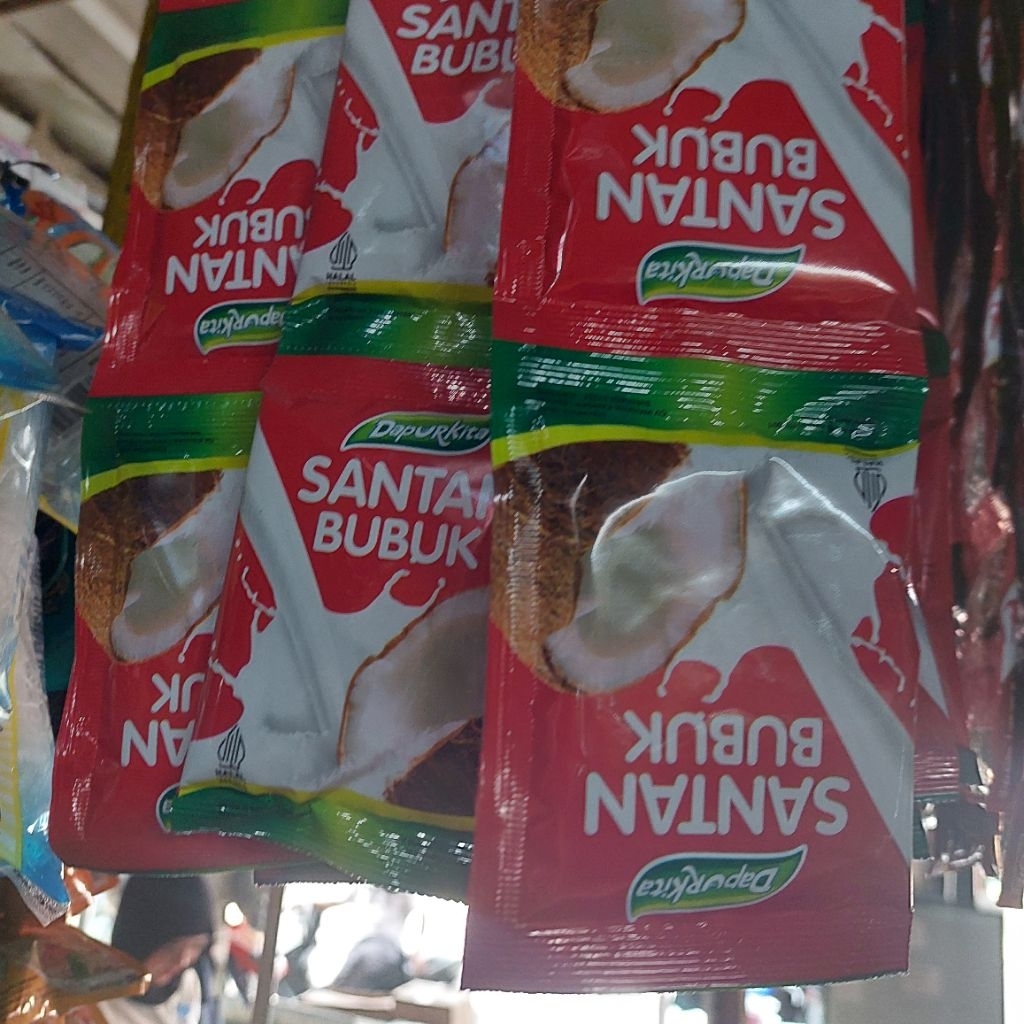 santan bubuk dapur kita renceng, santan bubuk, santan instan bubuk