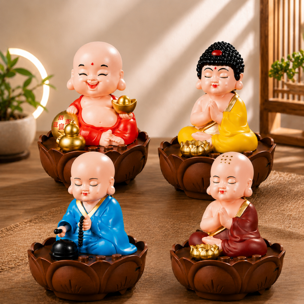 Pajangan Patung Radio Tape Music Musik Lagu Suara Audio Doa Sembahyang Sembayang Meditasi Buddha Bud