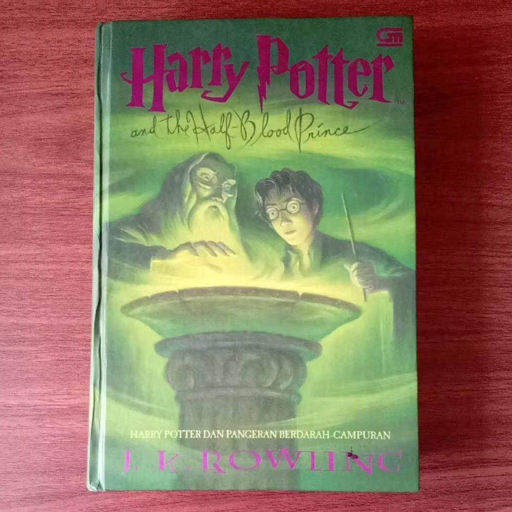 NOVEL HARRY POTTER TAHUN 6 HARDCOVER ORIGINAL