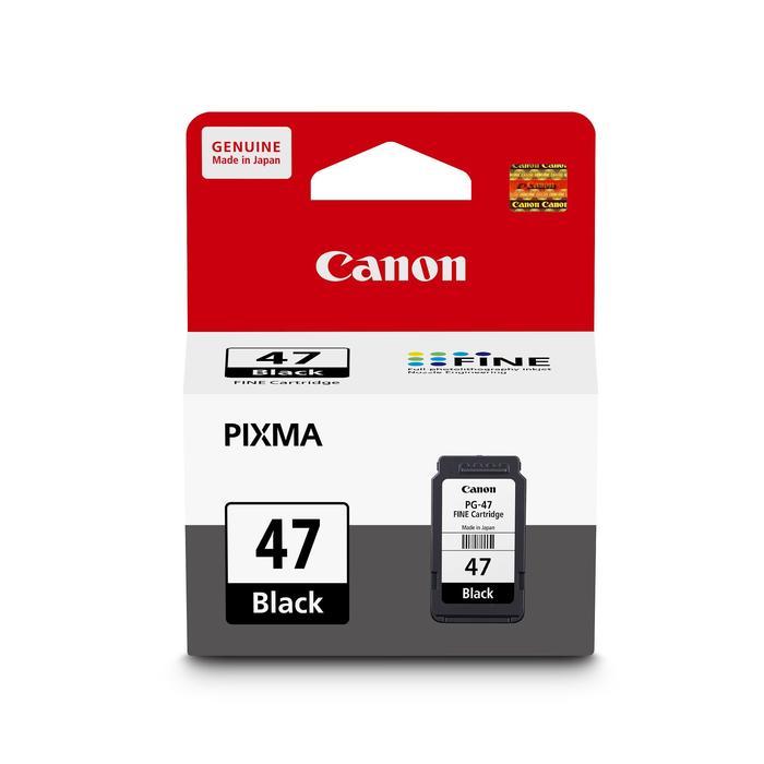 Tinta Canon PG 47 Black - Printer E410 E470 100% ORIGINAL