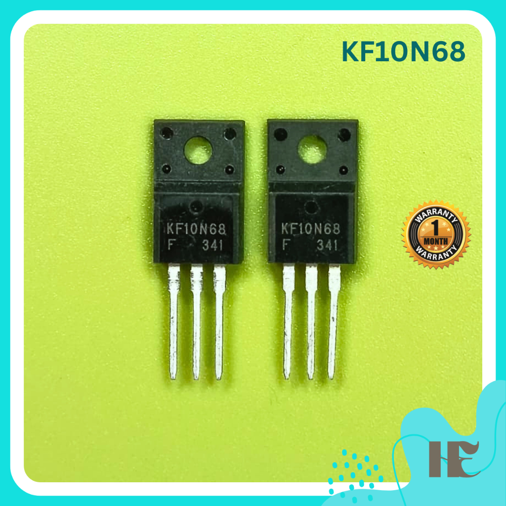 KF10N68 MOSFET KF 10N68 TO-220F 680V 10A BARU