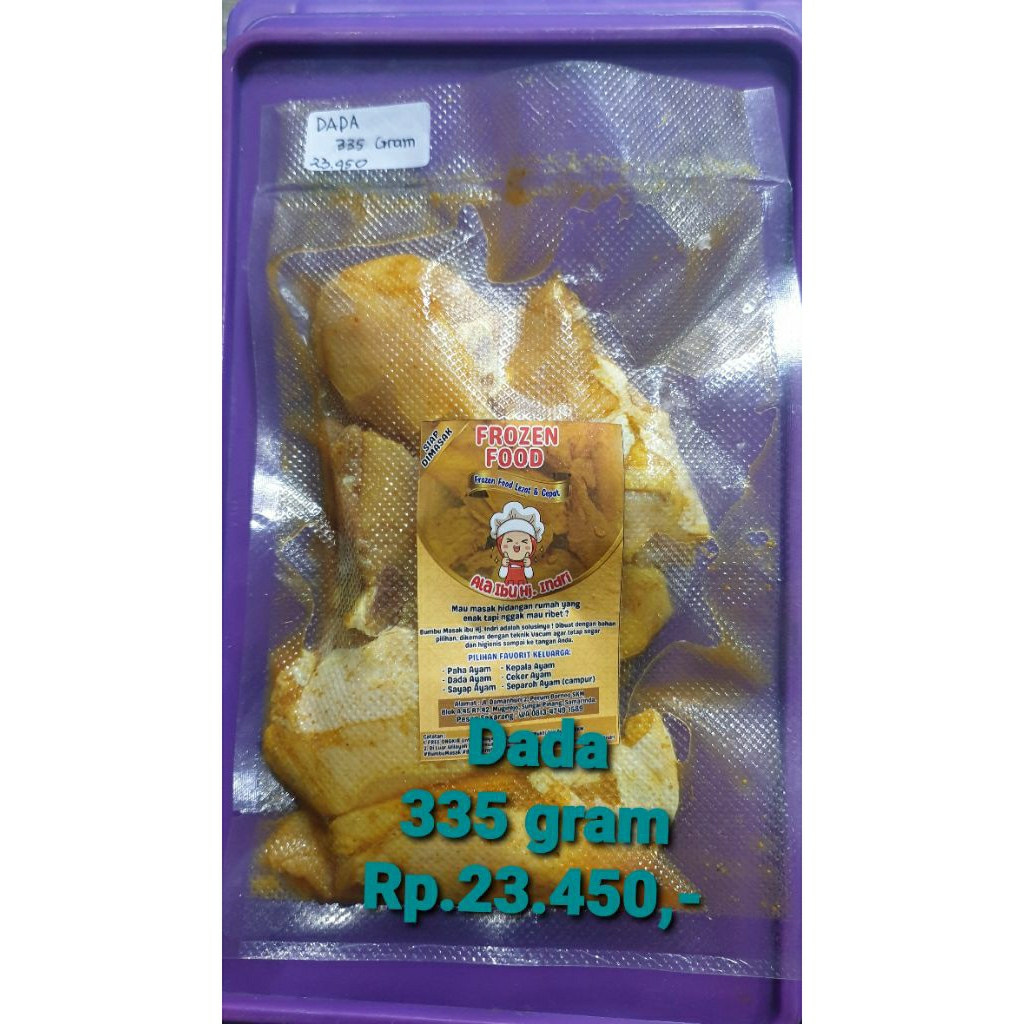 Dada Ayam Frozen
