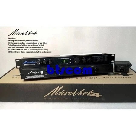 EFFECT VOCAL MICROVERB 4 TAIWAN EFEK VOCAL MICROVERB4 MADE IN TAIWAN