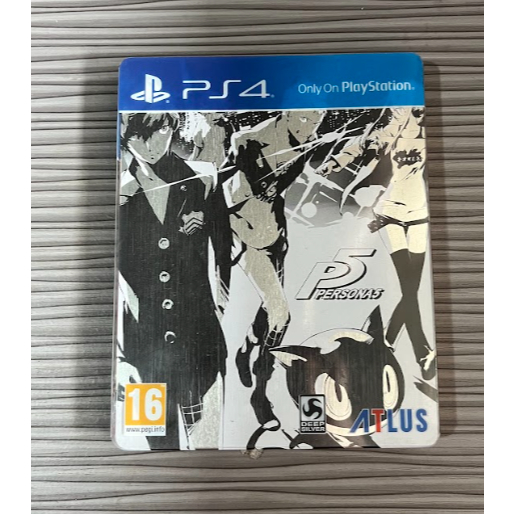 Persona 5 PS4 (Disc + Steelbook)