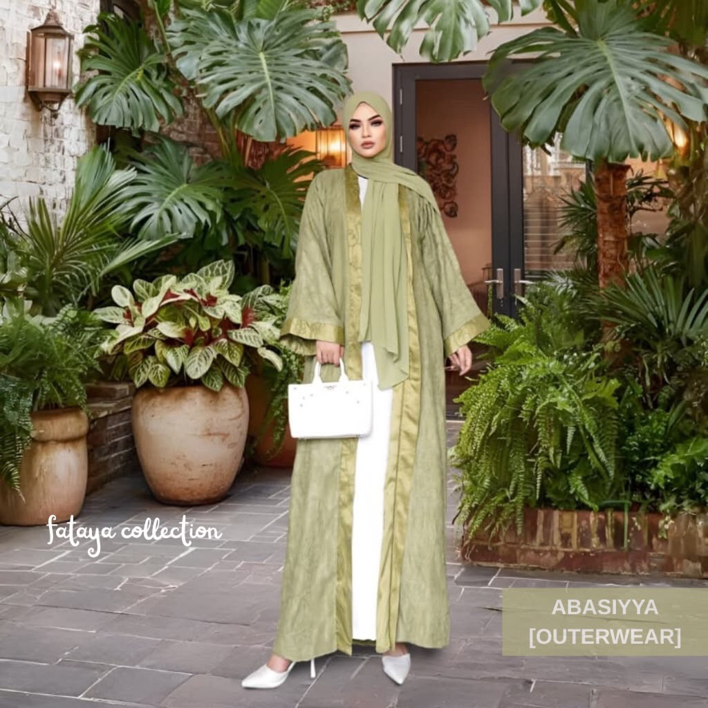 Fataya Collection ABASIYYA Outerwear - Kain Velvet Silk