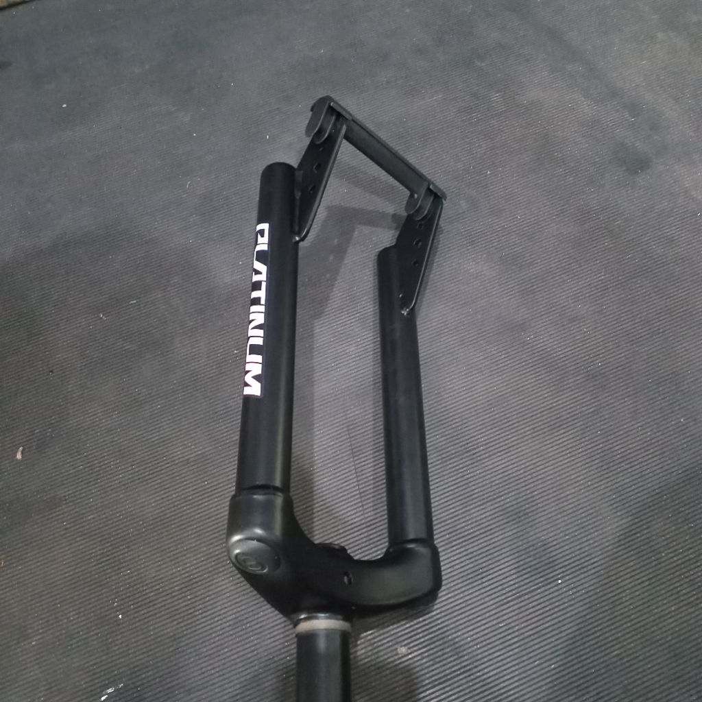 Fork Oversize/Drat BMX Platinum Fighter 20" Hitam Doff Besi