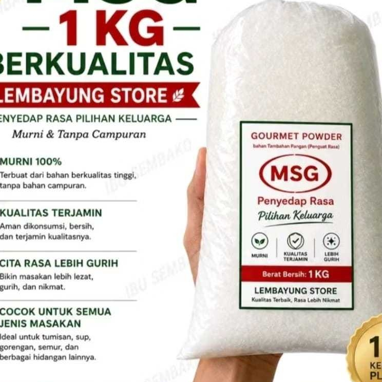 MICIN SASA 1 KG ASLI MECIN SASA KILOAN MURAH