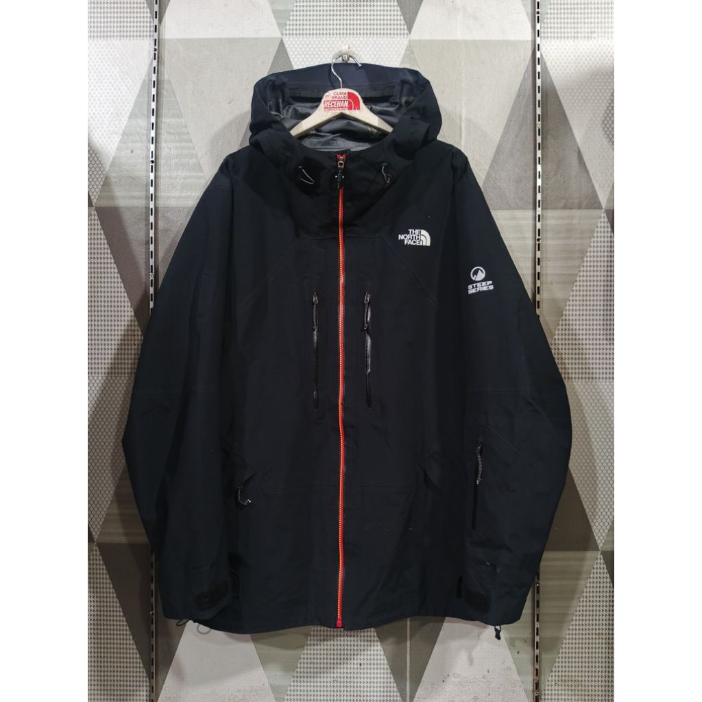 JAKET THE NORTH FACE STEEP SERIES GORE-TEX PRO RECCO SHELL JACKET – BLACK