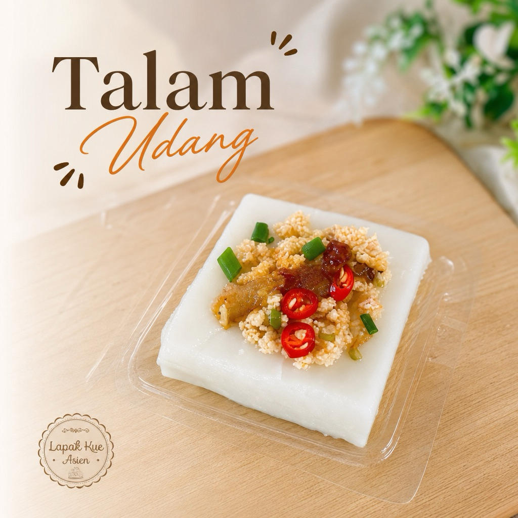 Jajanan Pasar Kue Talam Udang 1Pc