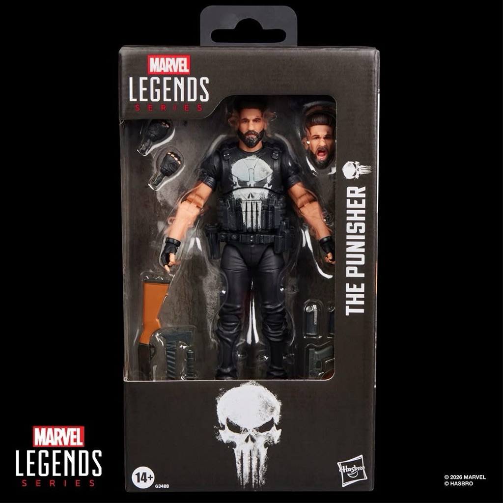 Marvel Legends Series The Punisher Original Hasbro