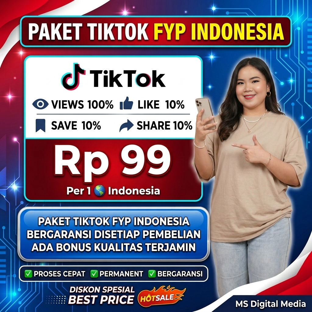 PAKET TIKTOK FYP INDONESIA