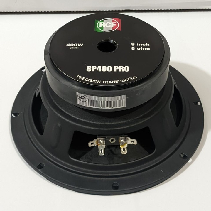 speaker komponen 8 inch RCF murah / speaker 8 inch RCF 8P400 PRO 400  watts middel mid high super la