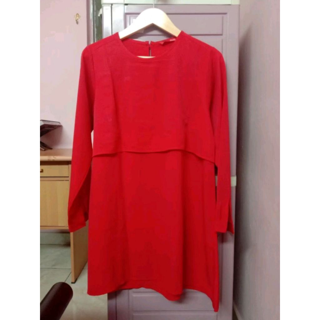 Preloved Baju Tunik Merek Dauky Size M