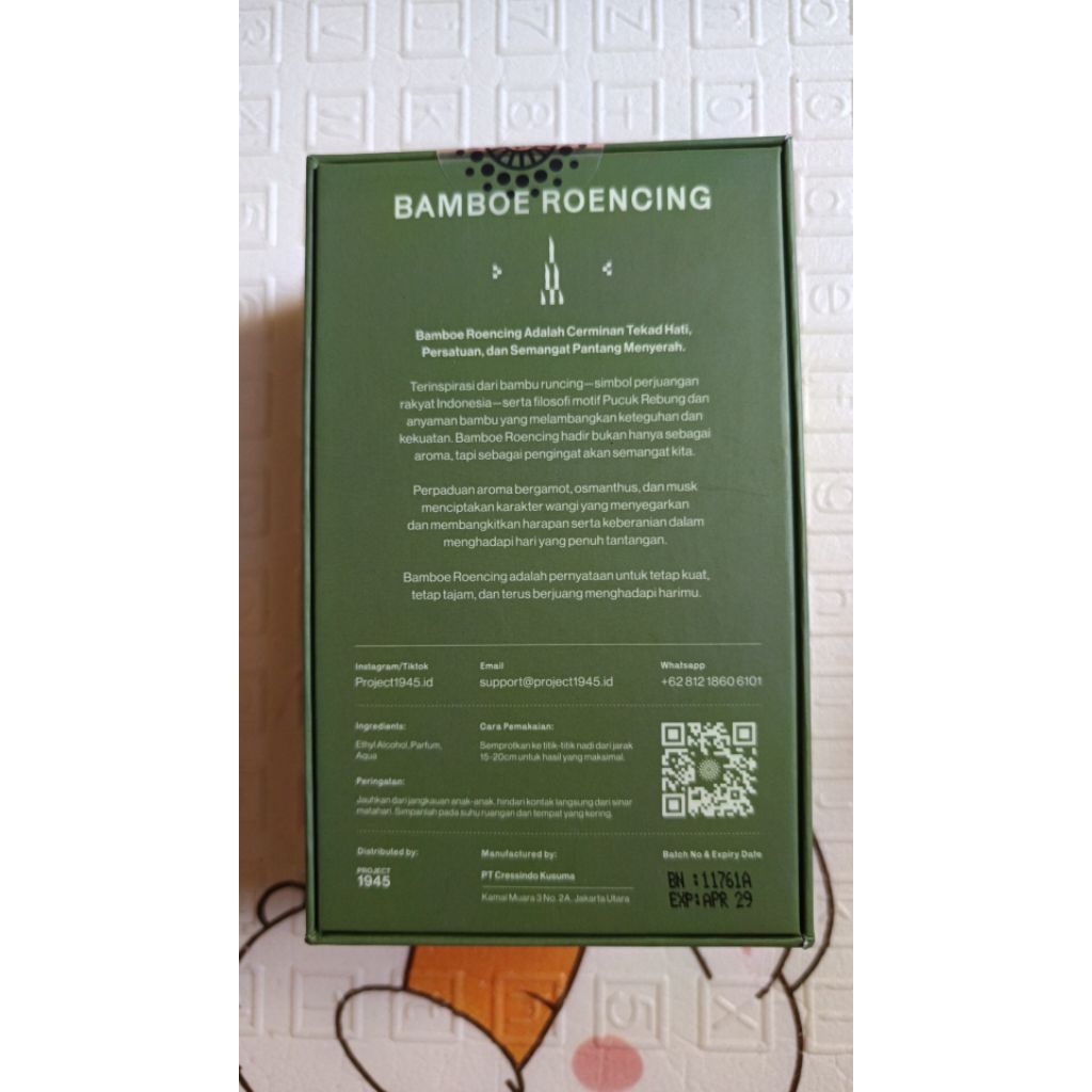 project 1945 bamboe runcing