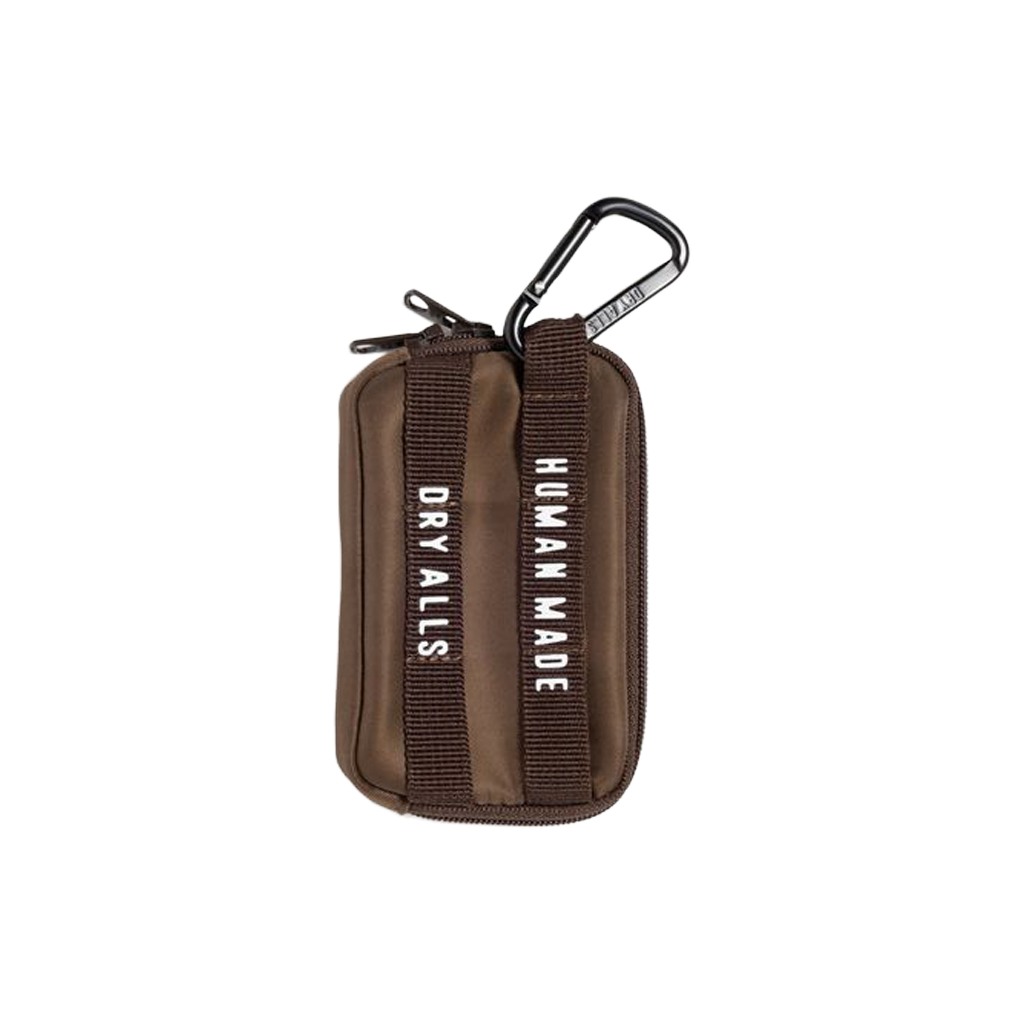 Human Made Military Card Case Brown