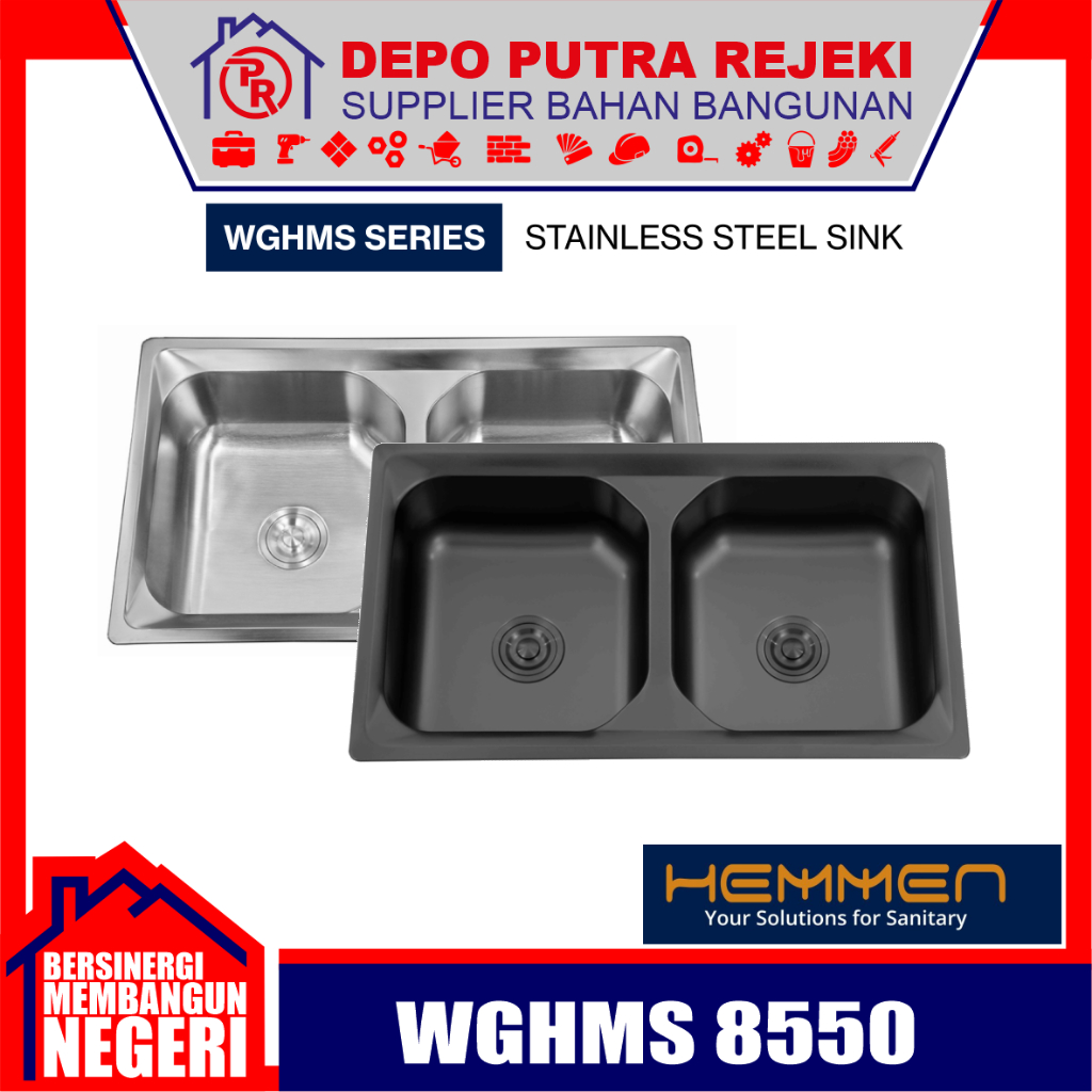BAK CUCI PIRING HEMMEN WGHMS 8550