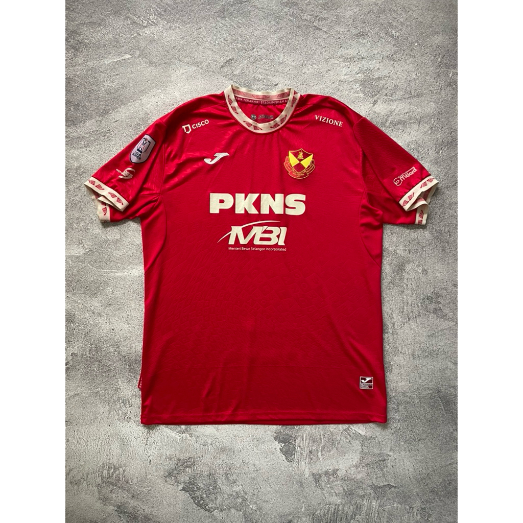 Jersey Selangor FC Home 2023 Liga Super Malaysia Player Issue Original