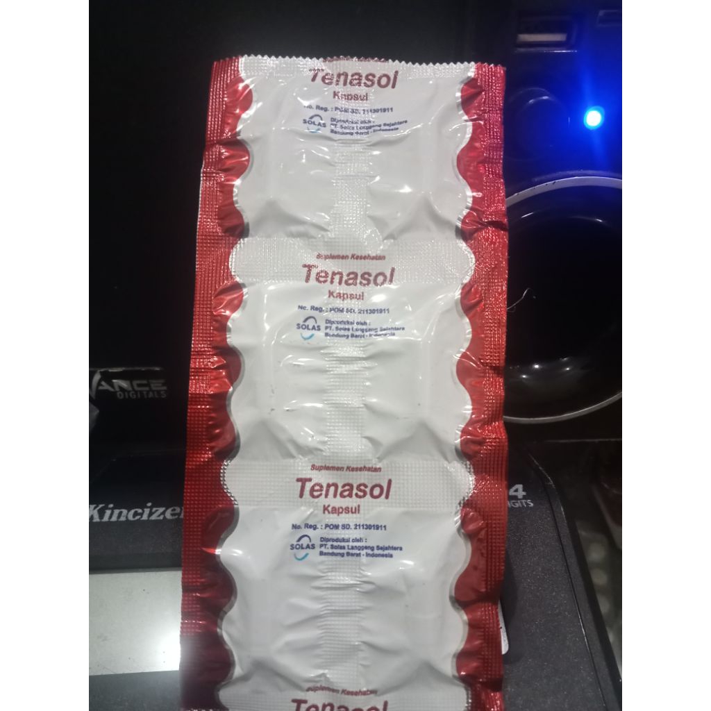 Tenasol /perstripp original isi 6 kapsul