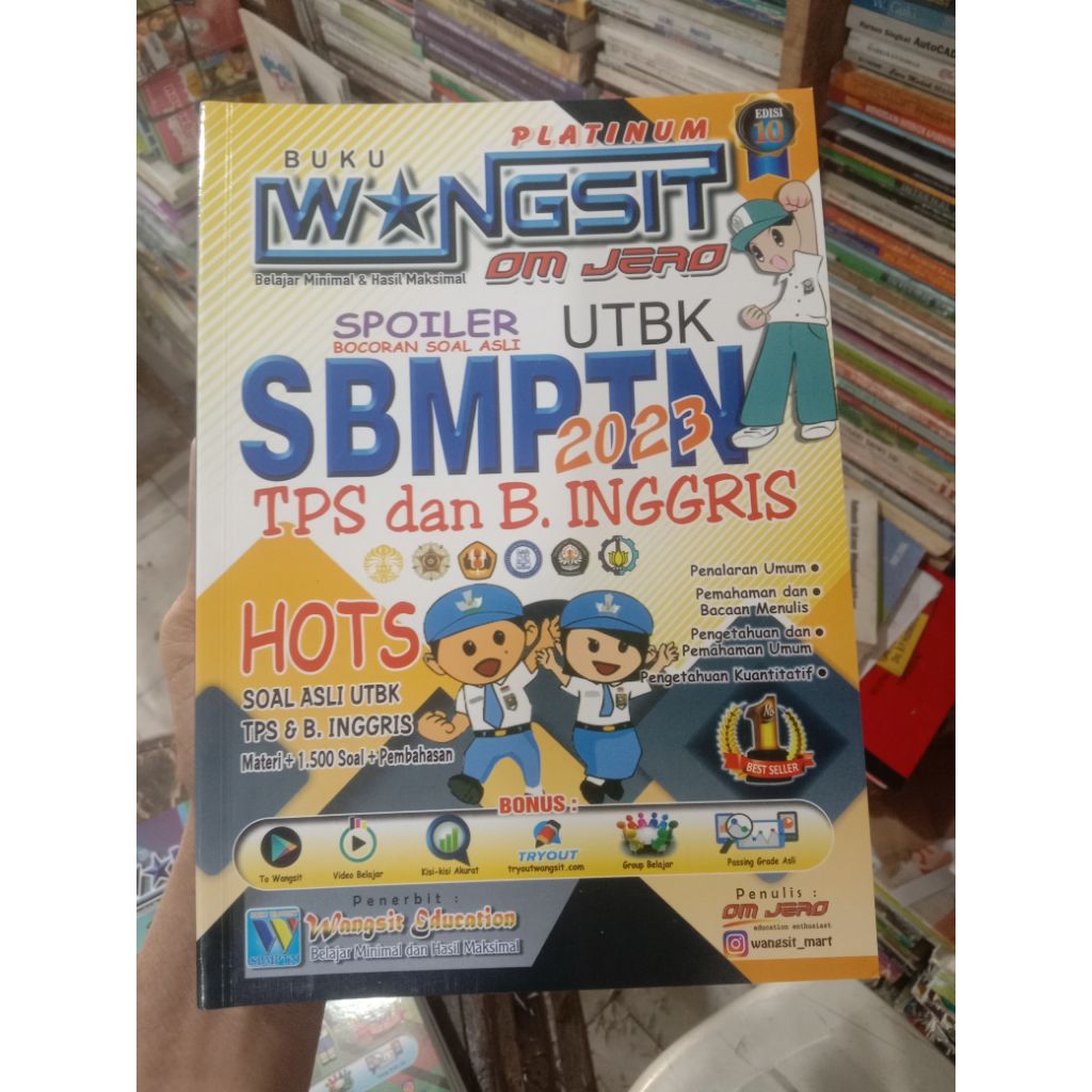 Wangsit SBMPTN UTBK TPS dan Bahasa Inggris 2023.