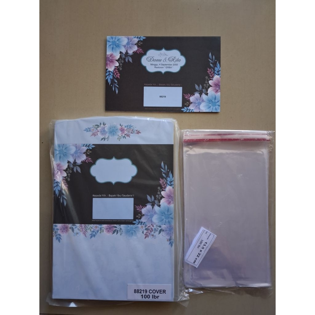 BLANKO ERBA 88219 KOSONGAN + PLASTIK OPP ISI 100 LBR
