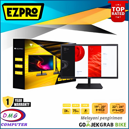 Monitor Ezpro 19 Inch ( VGA + HDMI )