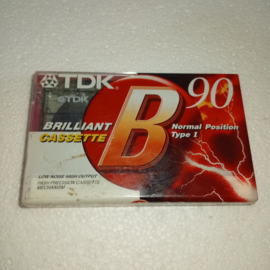 Kaset Pita Segelan/Baru TDK B90