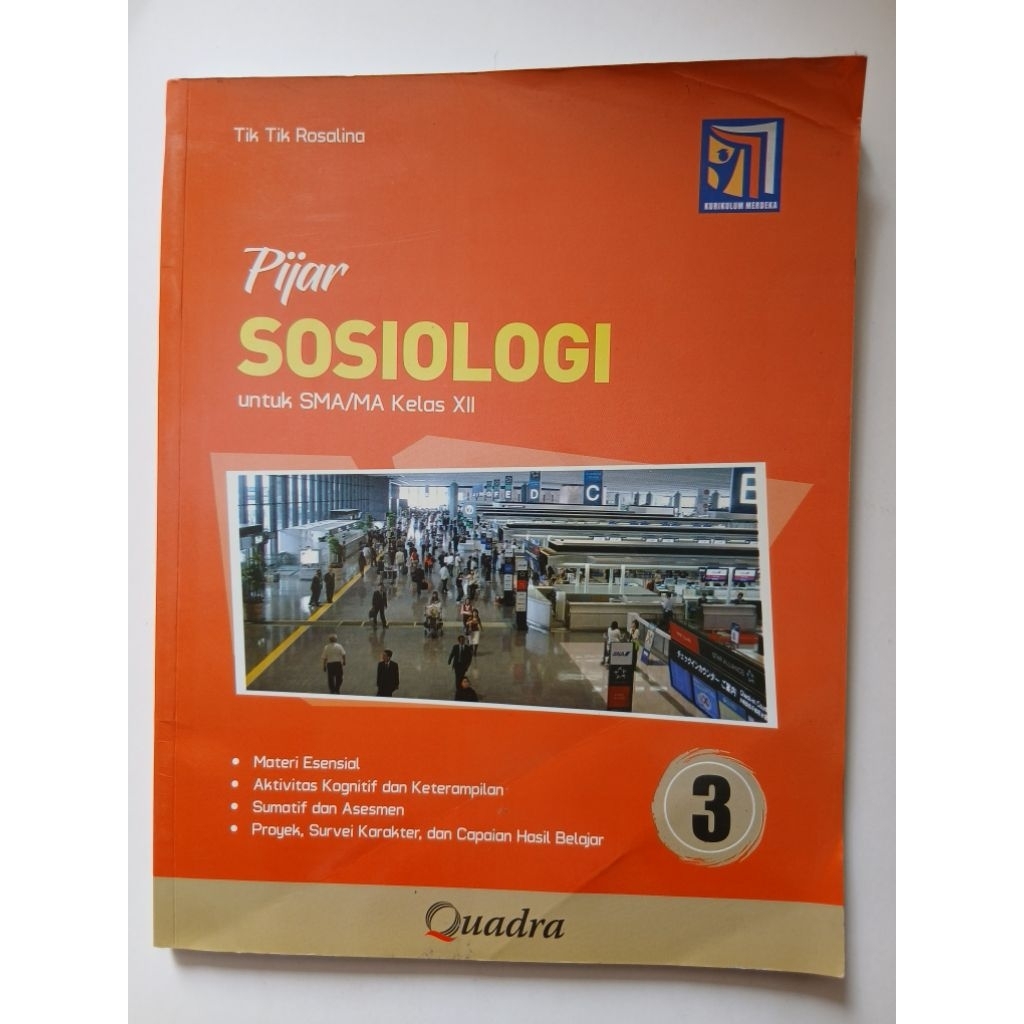 Buku SMA Kelas XII Pijar SOSIOLOGI untuk SMA/MA Kelas XII