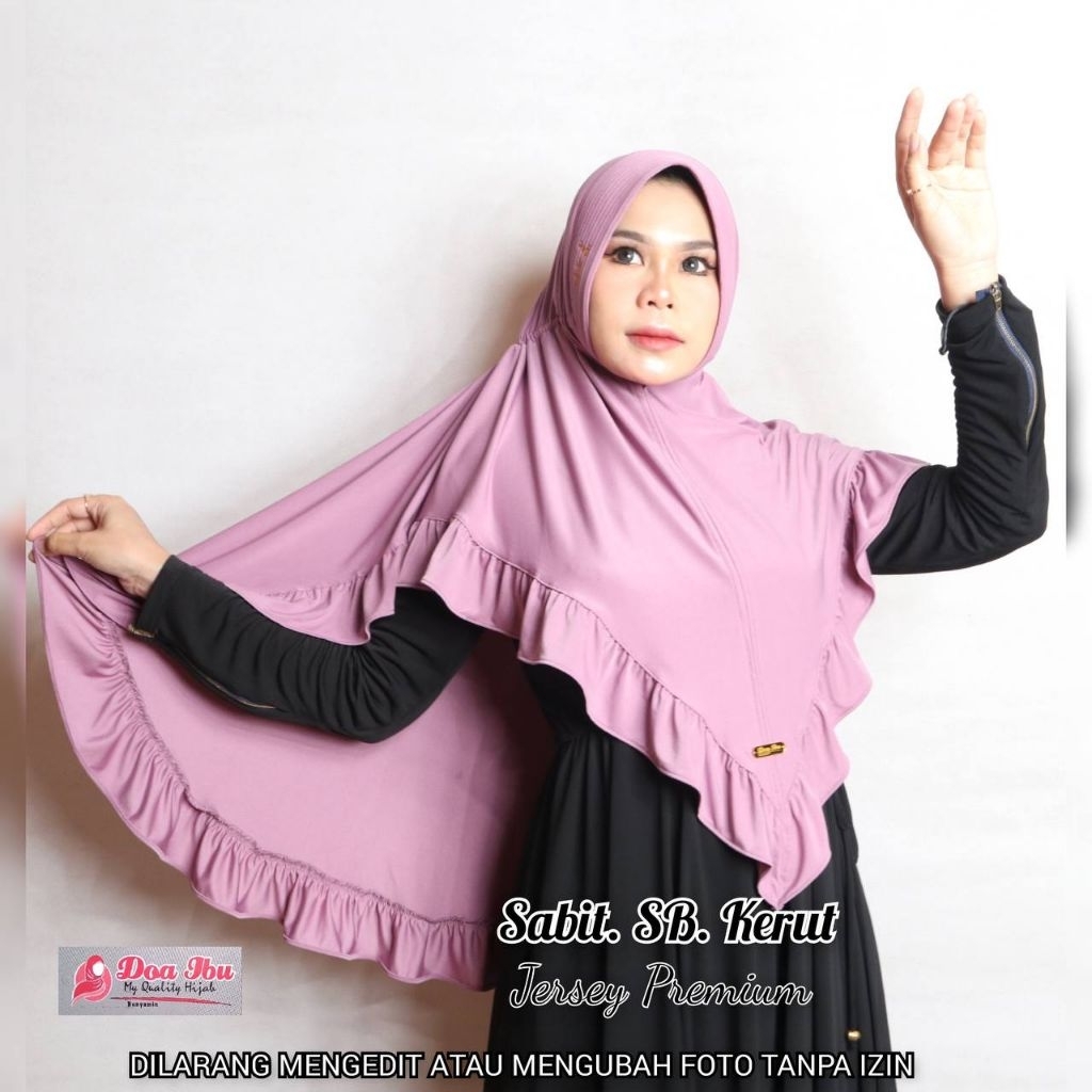 SHELOVESHOPP - HIJAB INSTAN DAILY JILBAB SERUT REMPEL BY DOA IBU HIJAB DOI PREMIUM KERUDUNG SEHARI-H