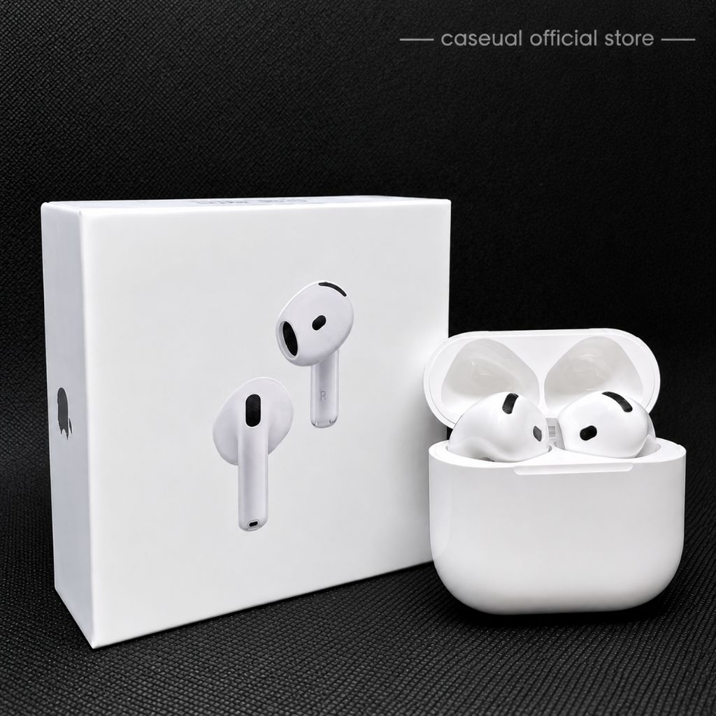 Pods Gen 4 ANC Terbaru 2025 With Wireless Charging Case Bergaransi TWS Bluetooth Original 100%