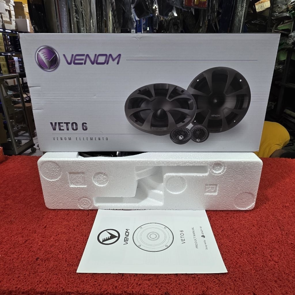 Speaker VENOM VETO 6 VENOM ELEMENTO Speaker VENOM VETO Two Way
