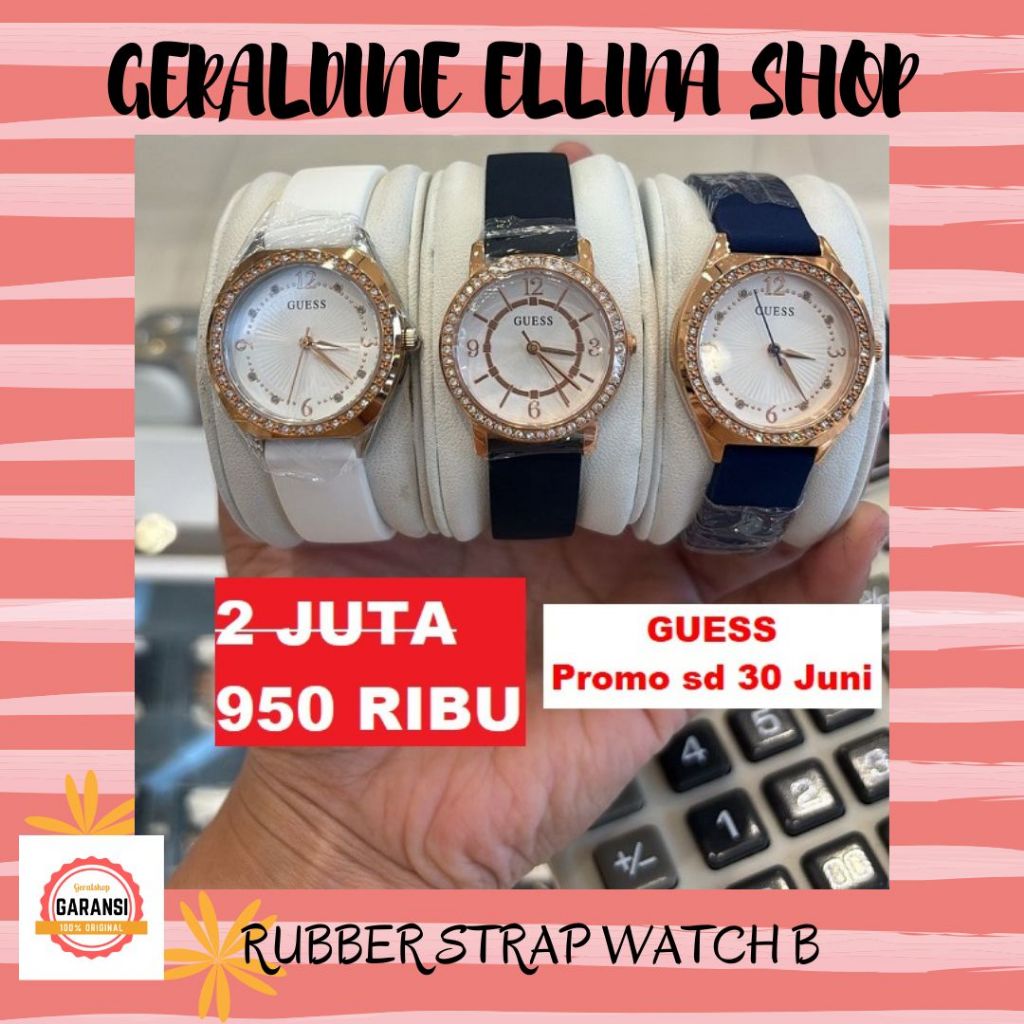 Jam tangan branded Guess 100% original watch sale