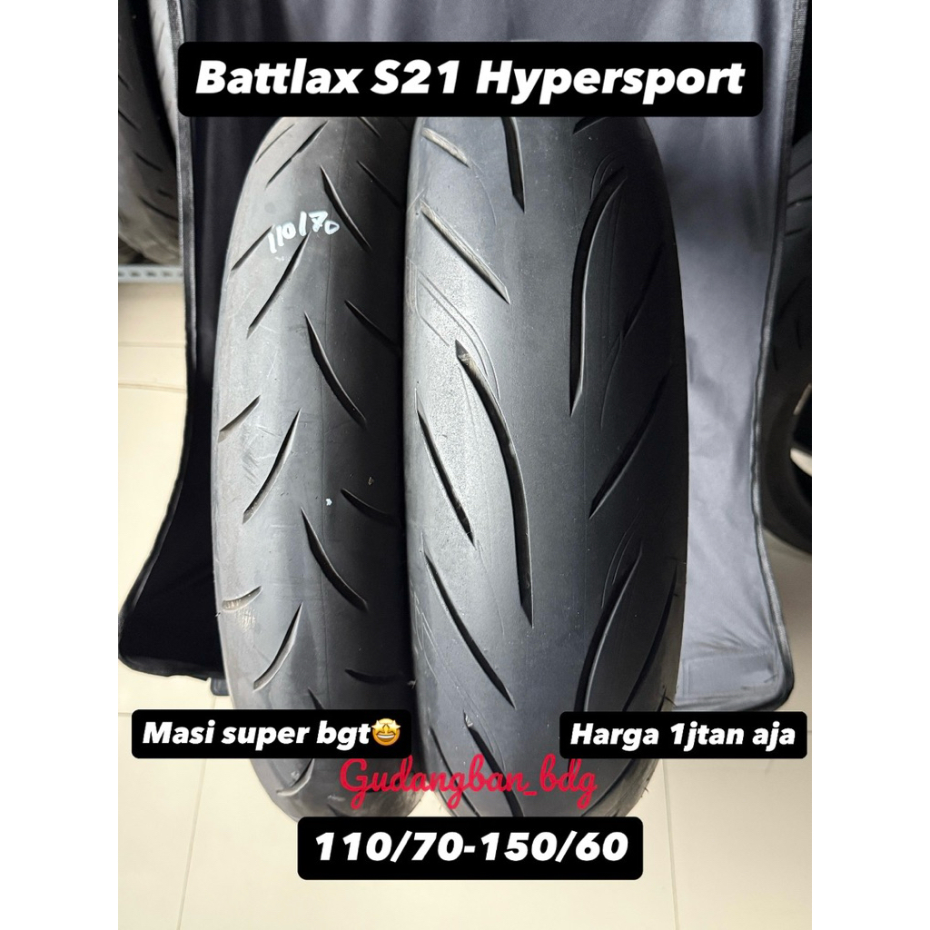Battlax S21 110/70 - 150/60