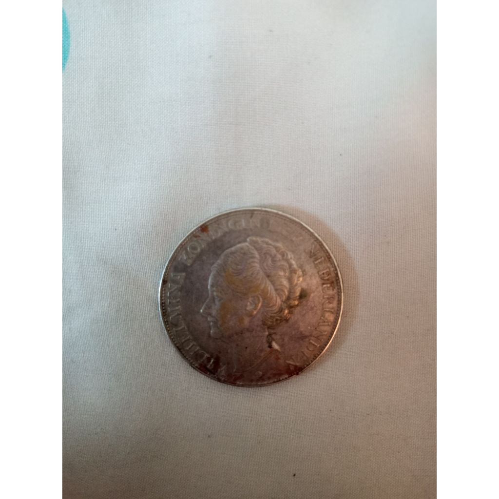 Koin Kuno Ratu Wilhelmina 2½ G