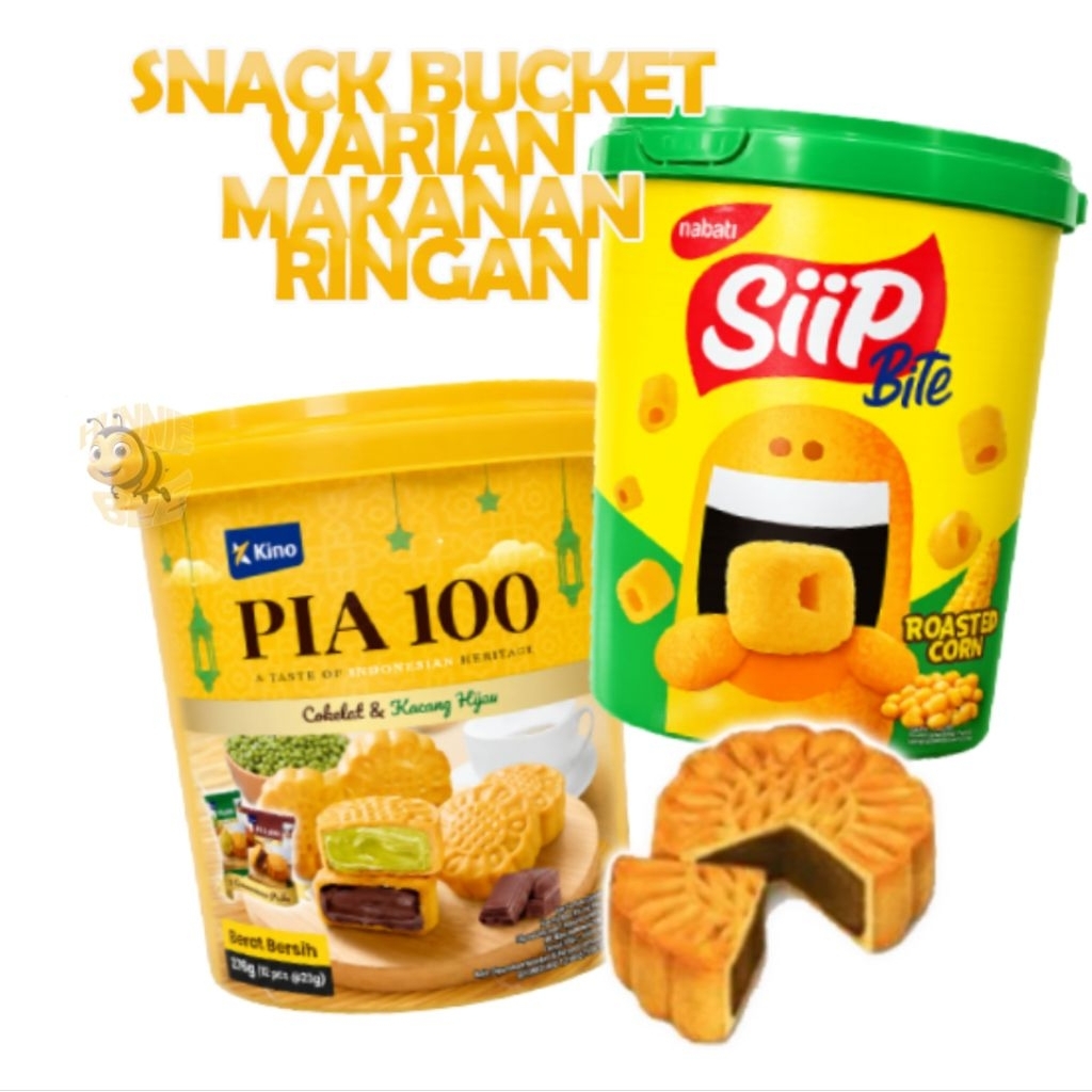 SNACK BUCKET VARIAN - MAKANAN RINGAN