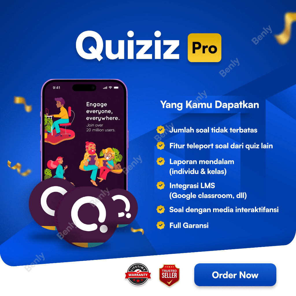 QUIZ ( QUIZIZ | KAHOOT PREMIUM+ | QUIZLET )