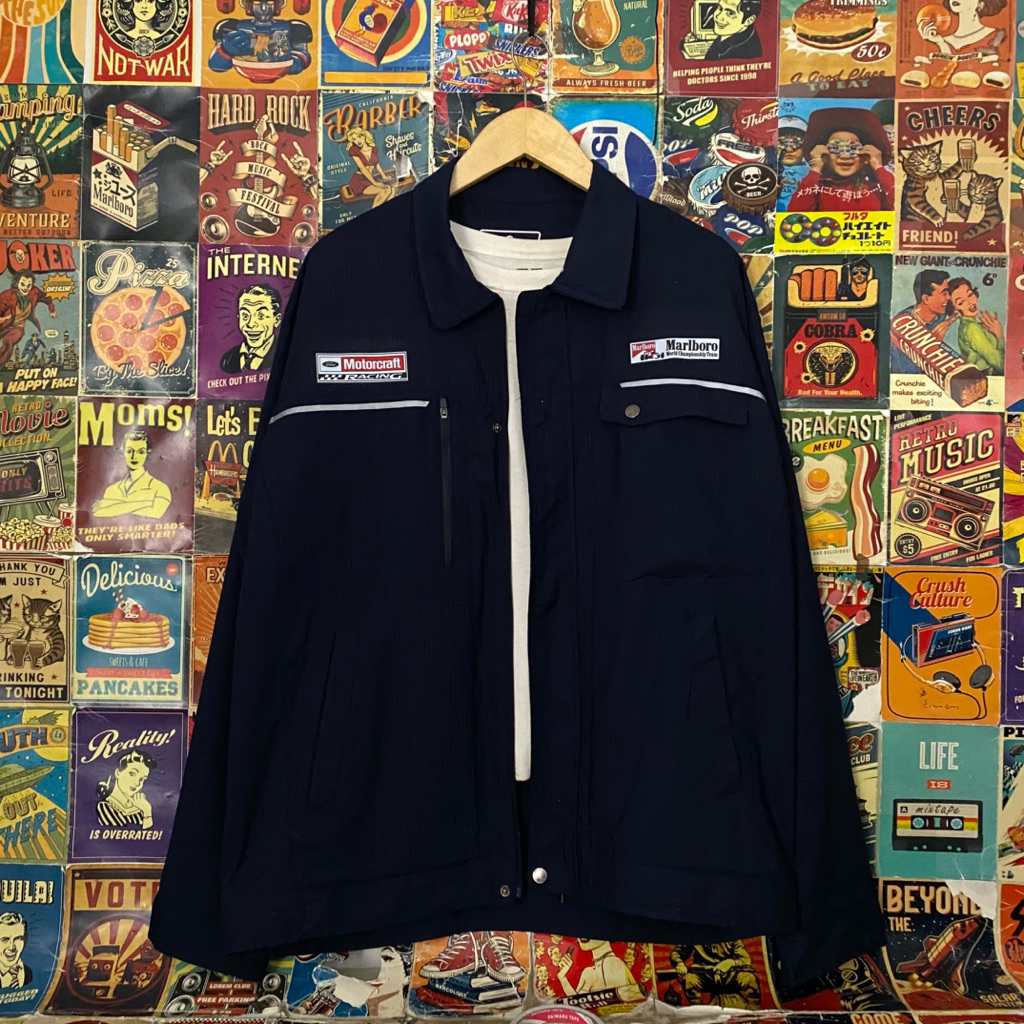 jaket marlboro size L