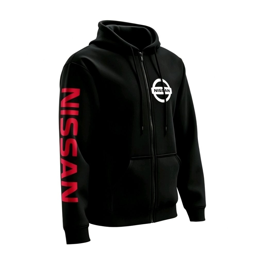 Sweater Jaket - Hoodie - Zipper - Nissan