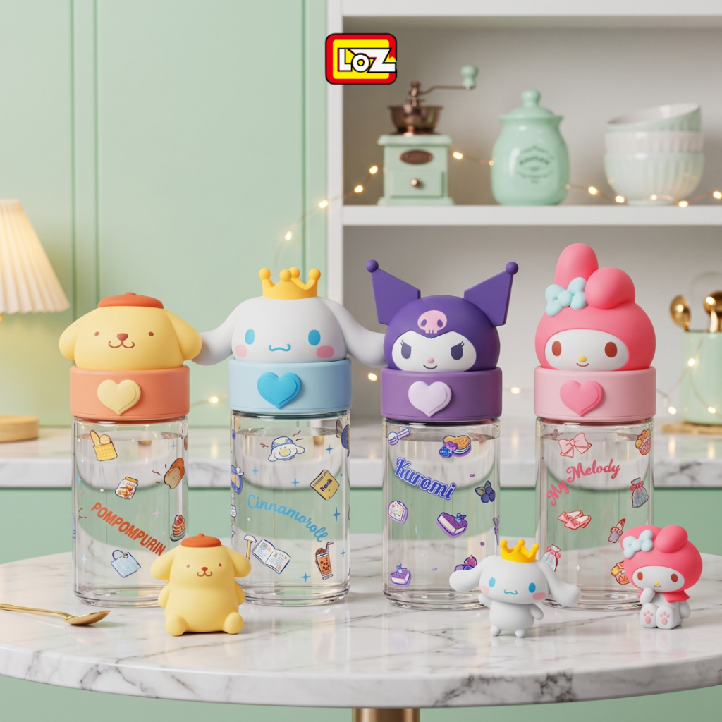 Botol Minum SAN RIO Botol Minum Anak Kekinian 500ml
