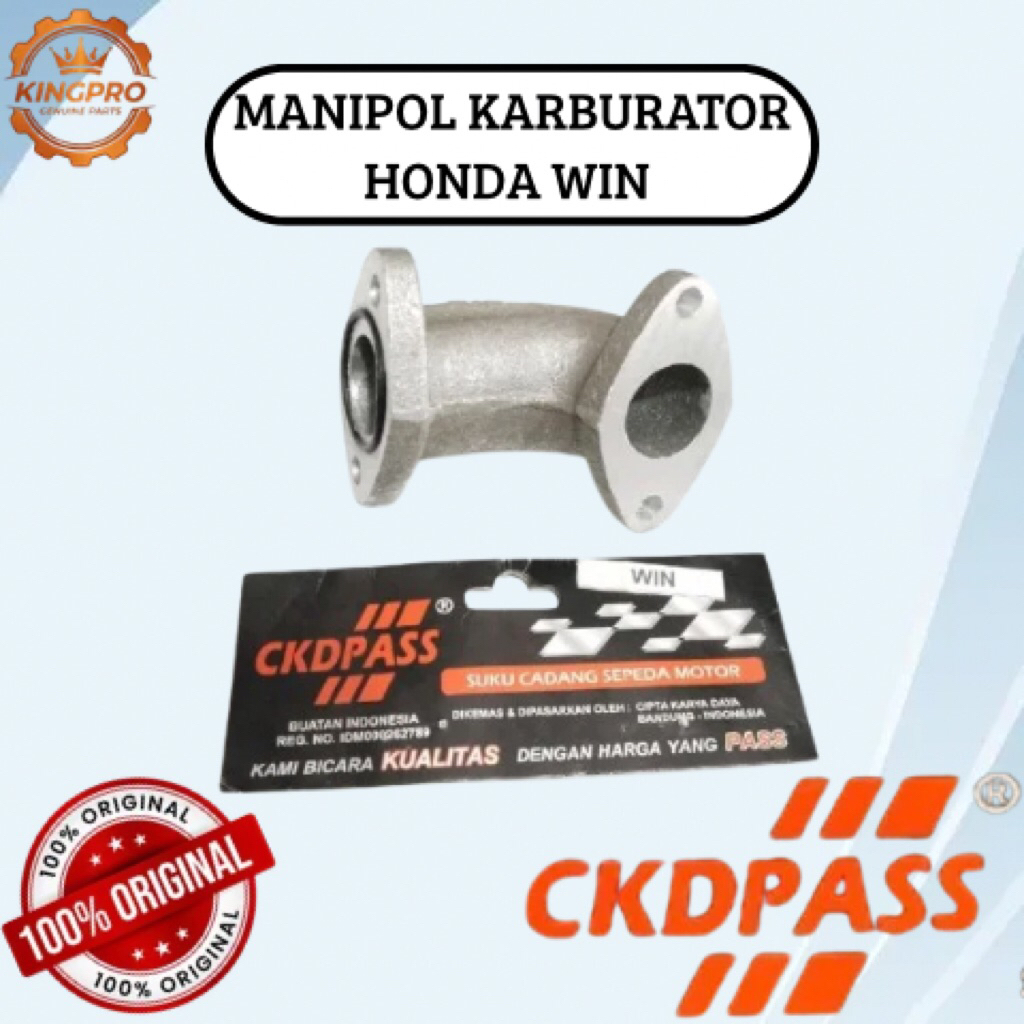 MANIPOL INTAKE HONDA WIN MANIPOL KARBURATOR HONDA WIN CKDPASS