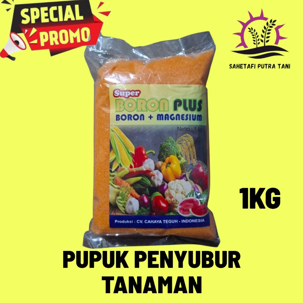 Pupuk BORON Plus boron + Magnesium - 1 Kilogram